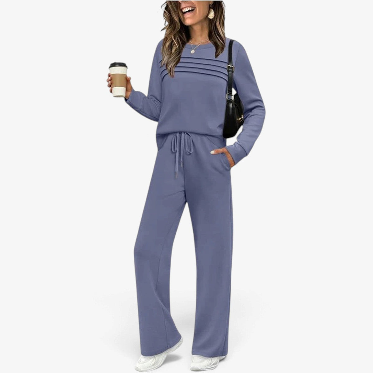 Nadine™ Relaxed Crew-Neck Set