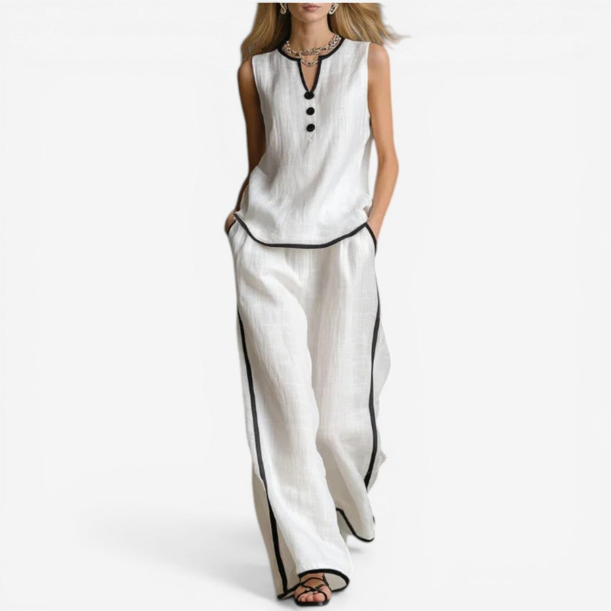 Kaja™ Wide-Leg Matching Set