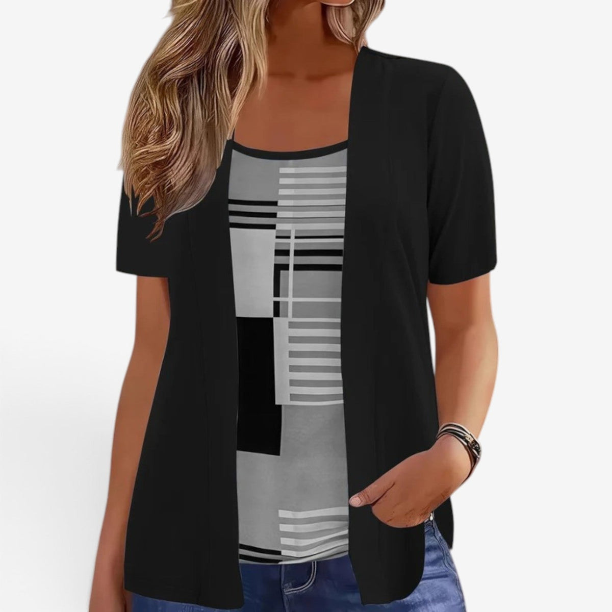 Shalaine™ Short-sleeved blouse