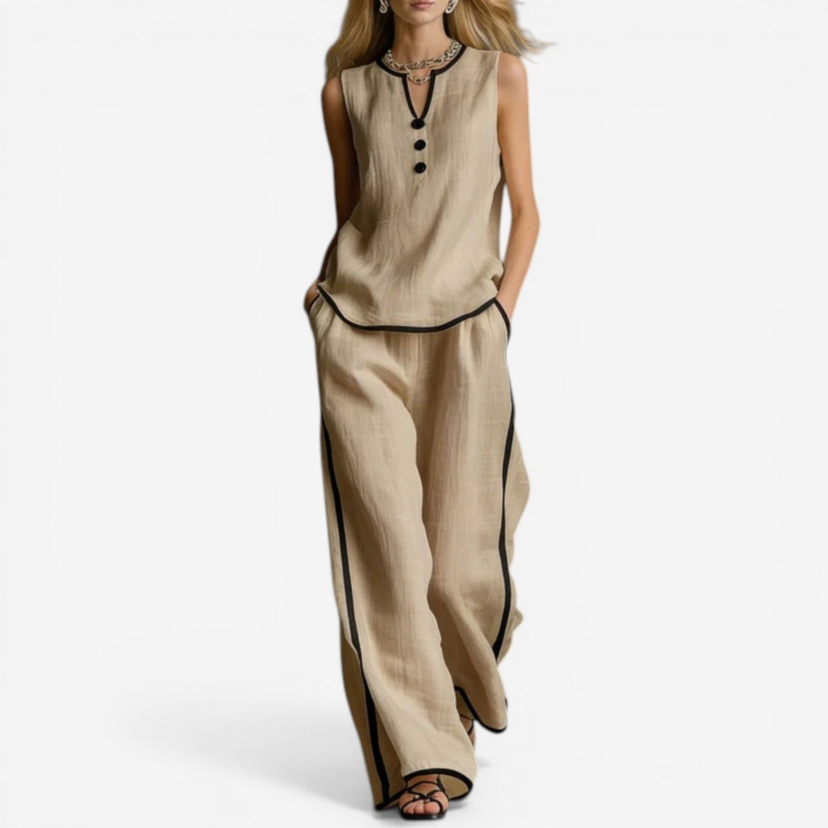 Kaja™ Wide-Leg Matching Set