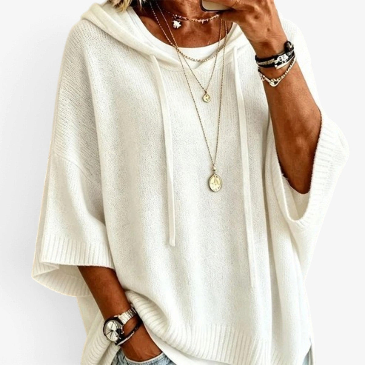 Primrose™ Drawstring Hoodie Sweater