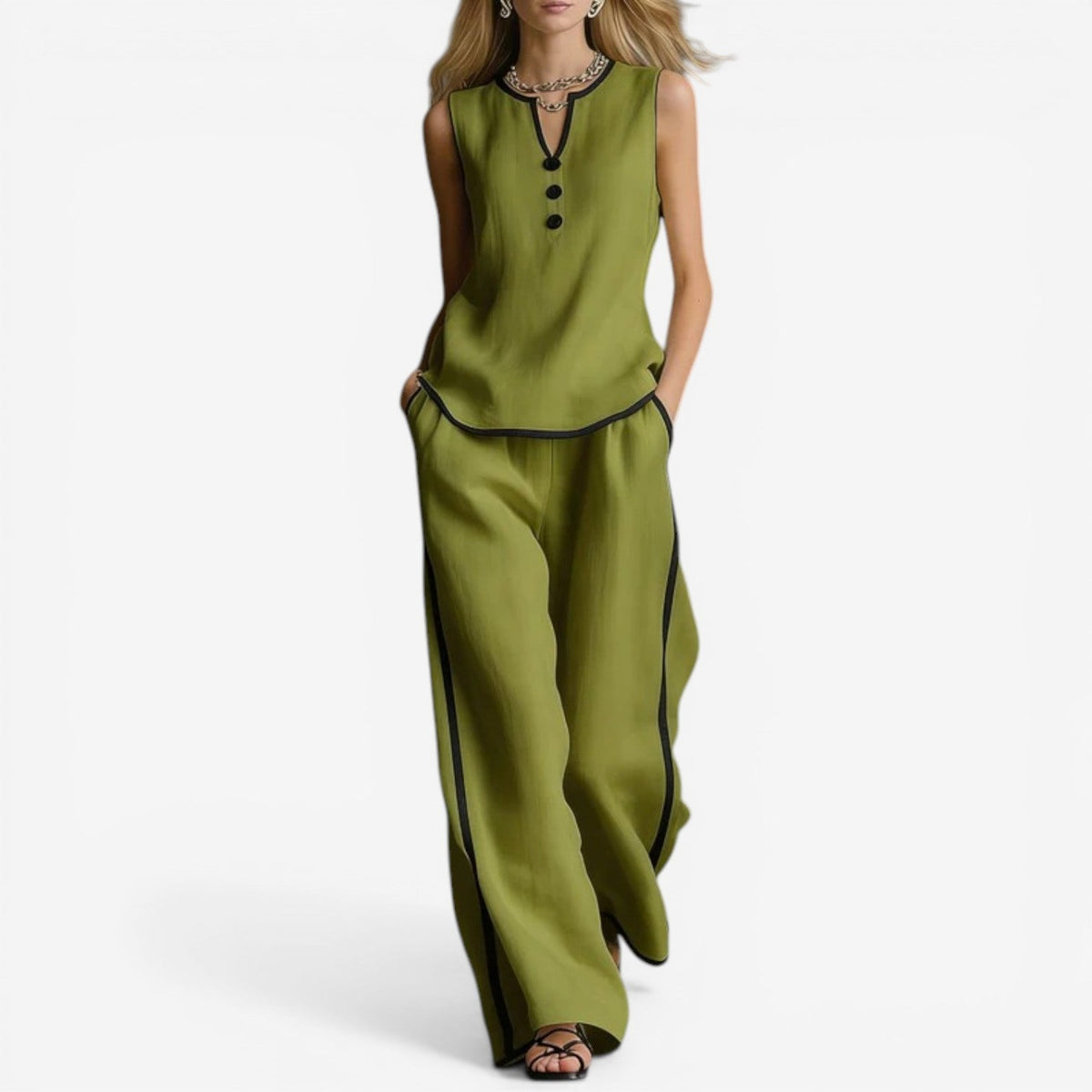 Kaja™ Wide-Leg Matching Set