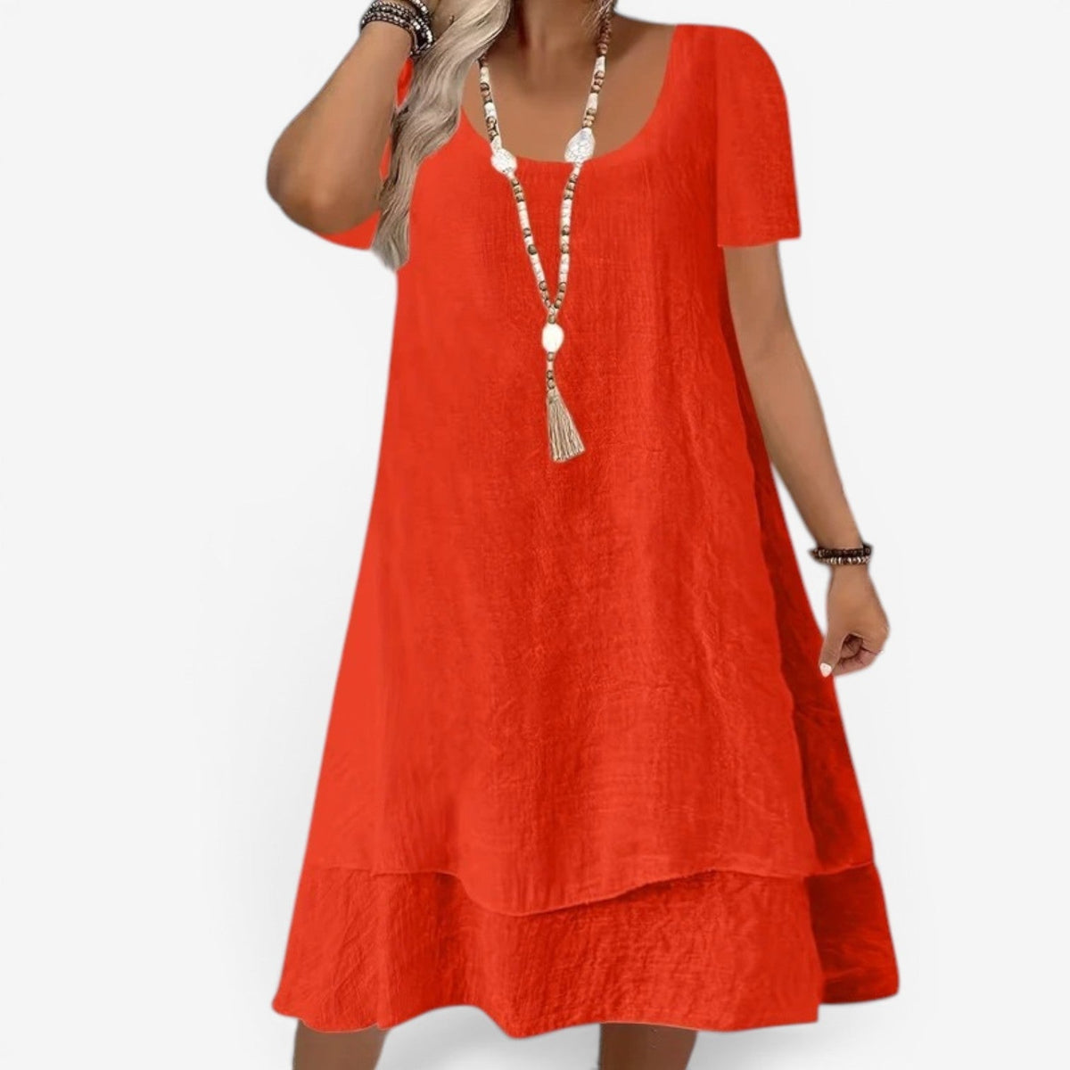Ellen™ Midi Dress with Sleeves
