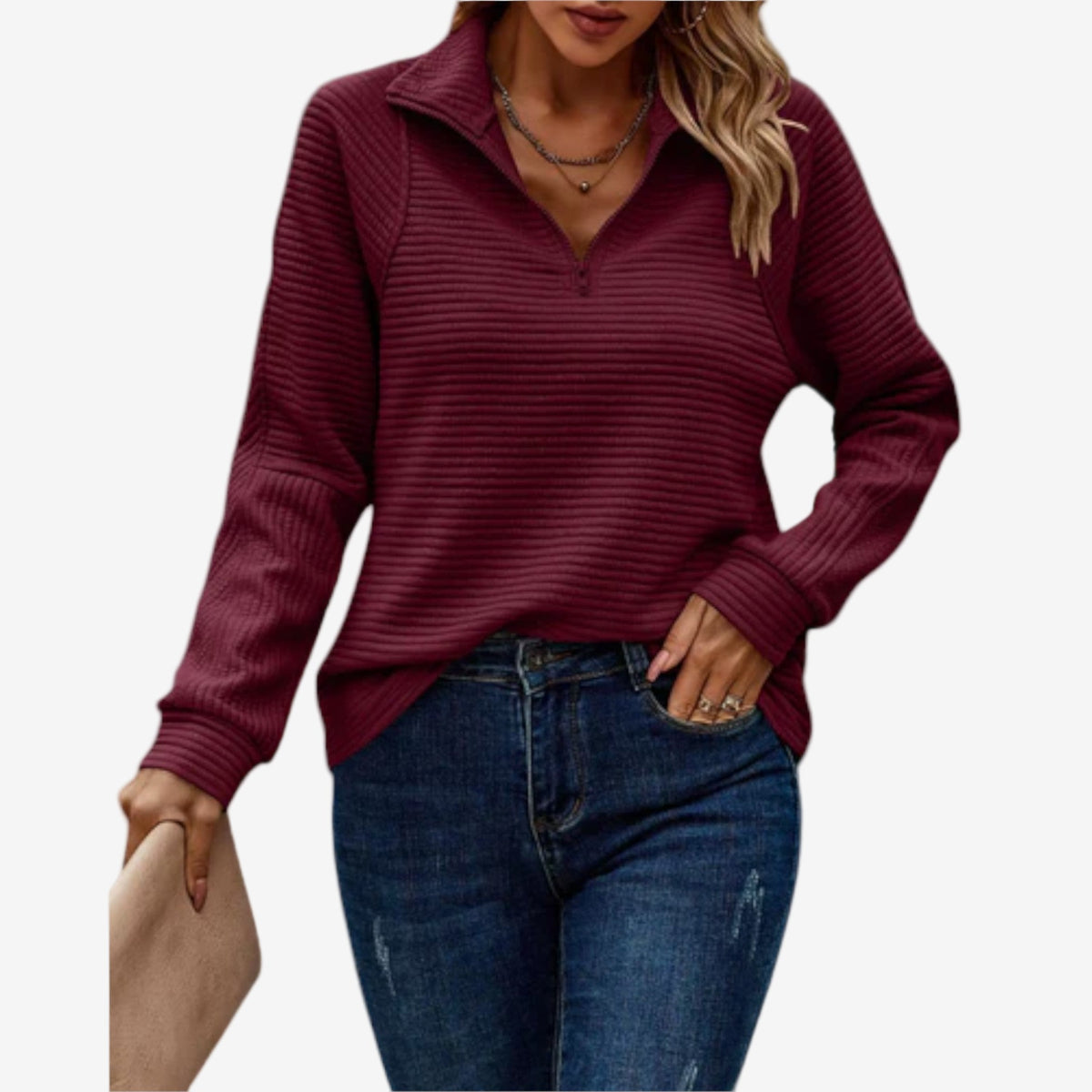 Vejara™ Zip-Up Sweater