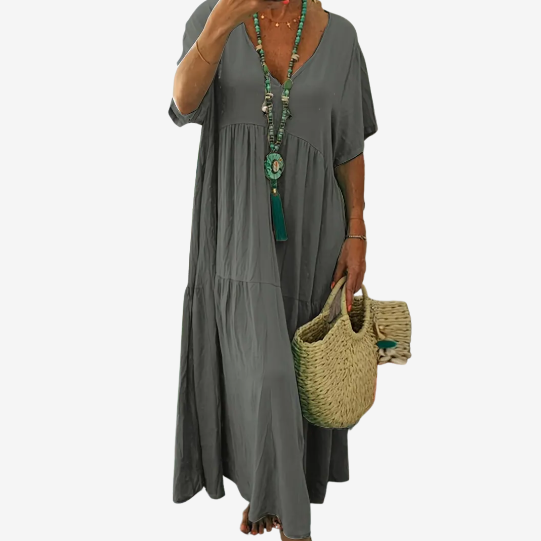 Marisol™ Neutral Layered Dress