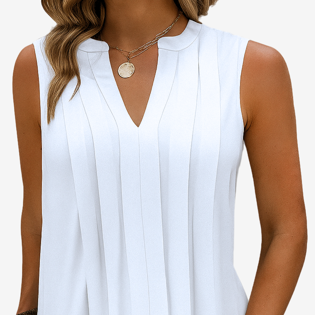 Fauisse™ Sleeveless A-Line Dress