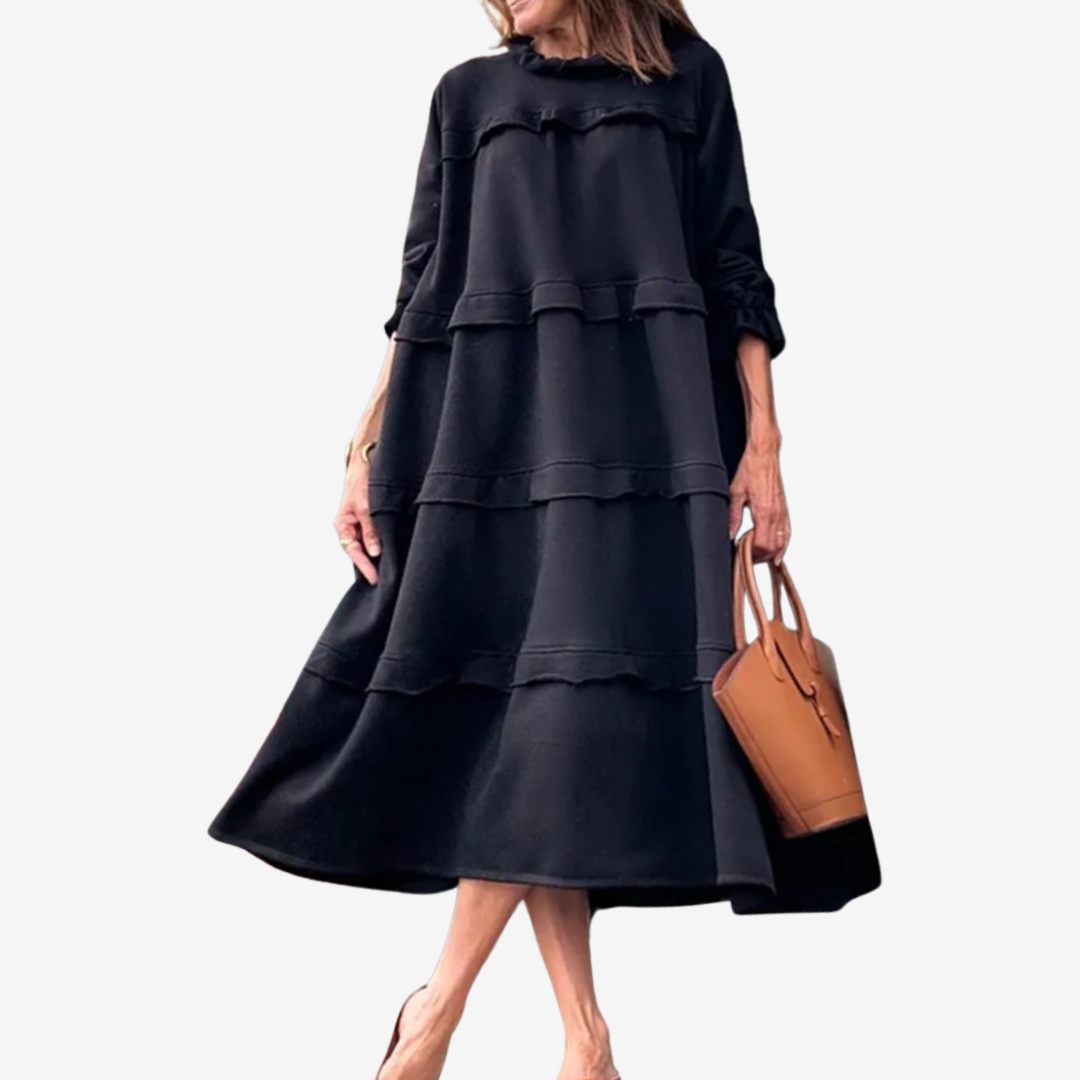 Lauren™ Ruffled Midi Dress