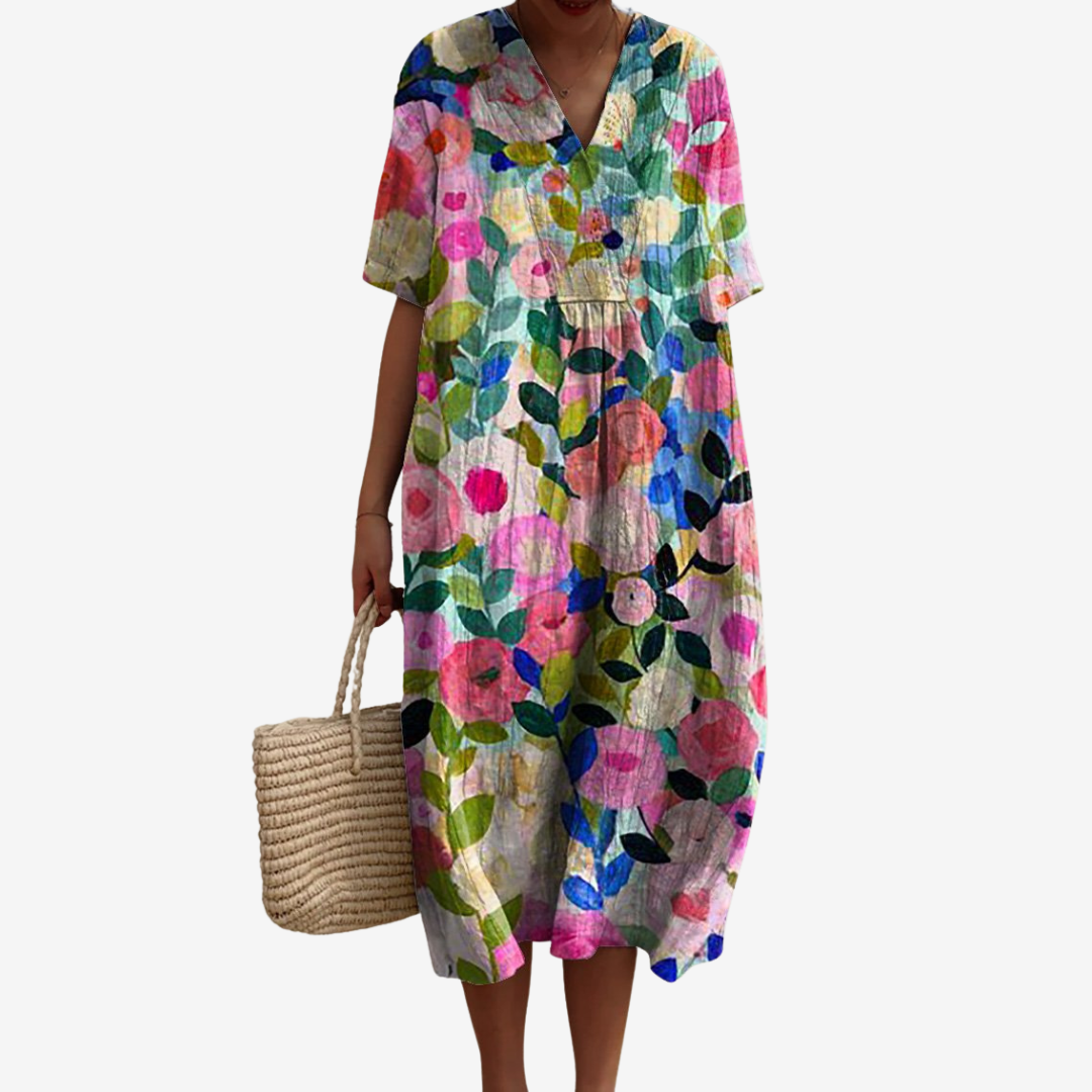 Arianne™ Boho Linen Dress