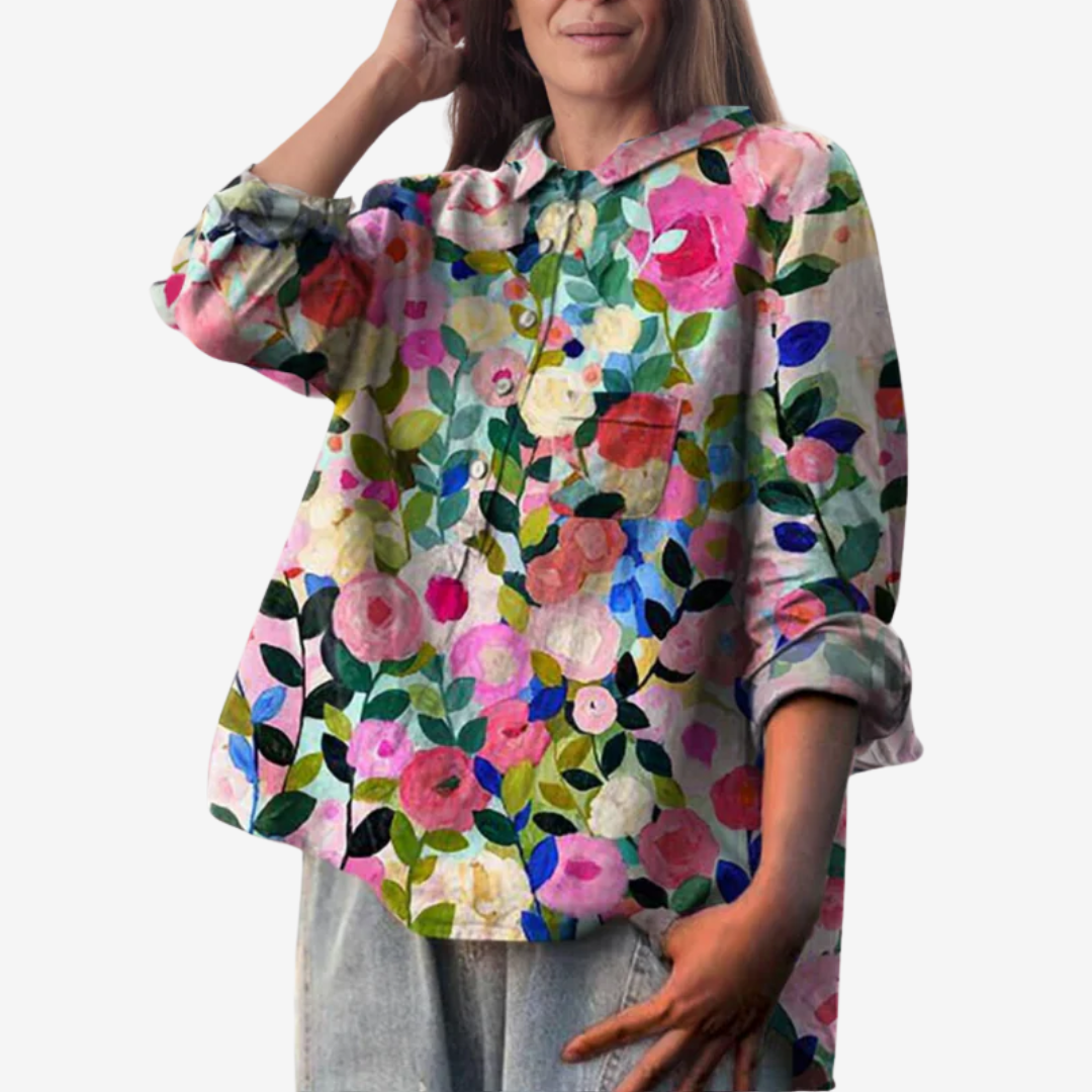 Ysola™ Boho Floral Shirt