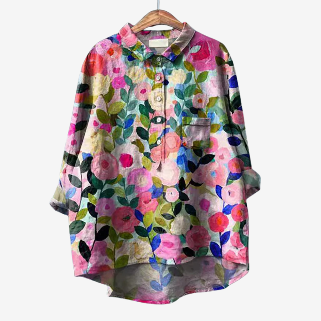 Ysola™ Boho Floral Shirt