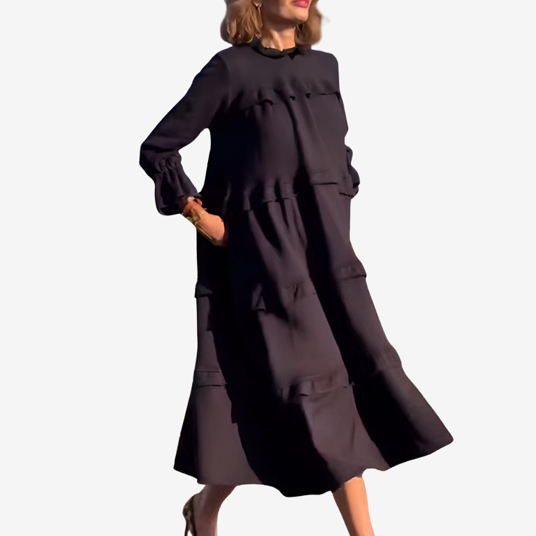 Lauren™ Ruffled Midi Dress
