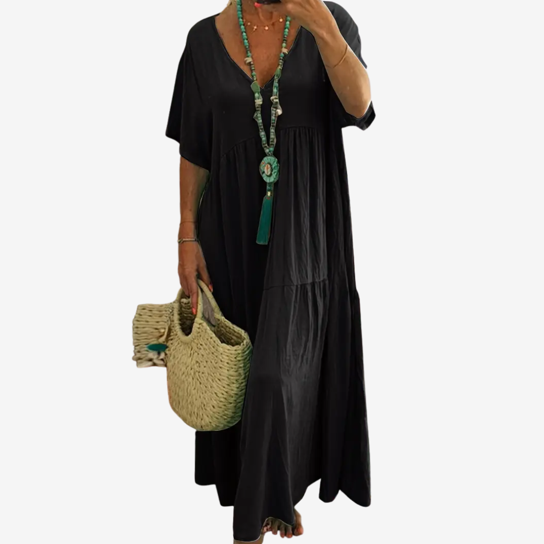 Marisol™ Neutral Layered Dress
