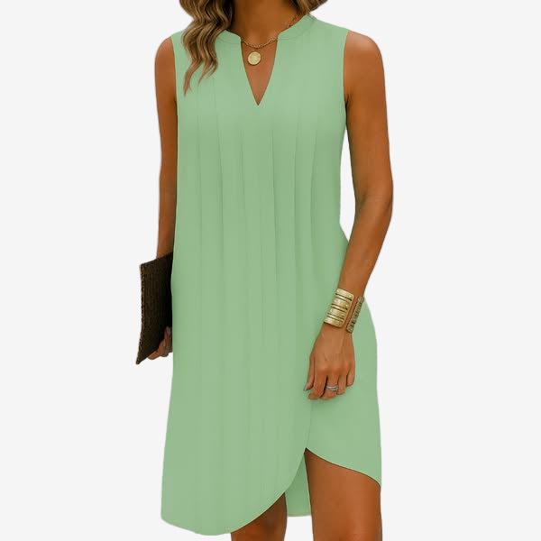 Fauisse™ Sleeveless A-Line Dress