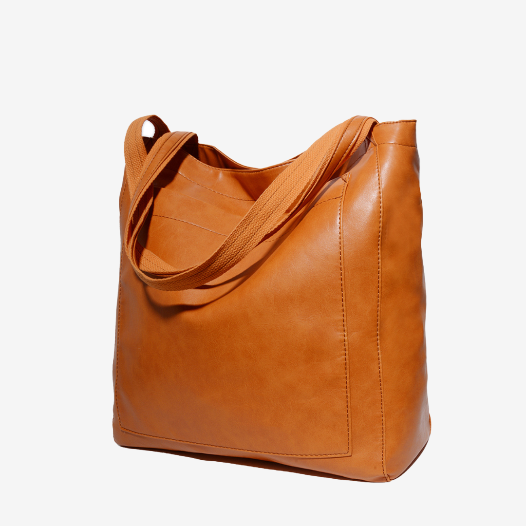 Evelyne™ Vintage Leather Tote Bag
