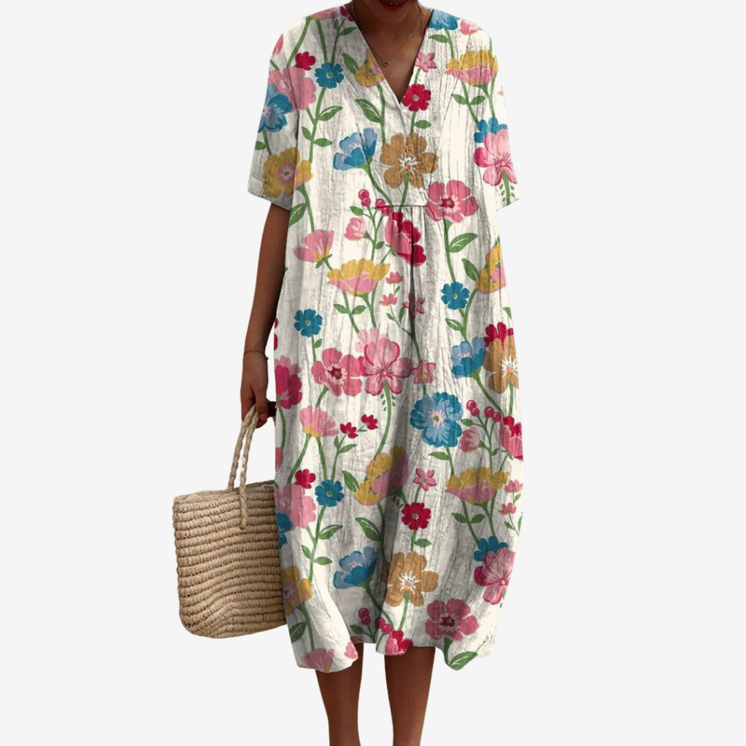 Arianne™ Boho Linen Dress