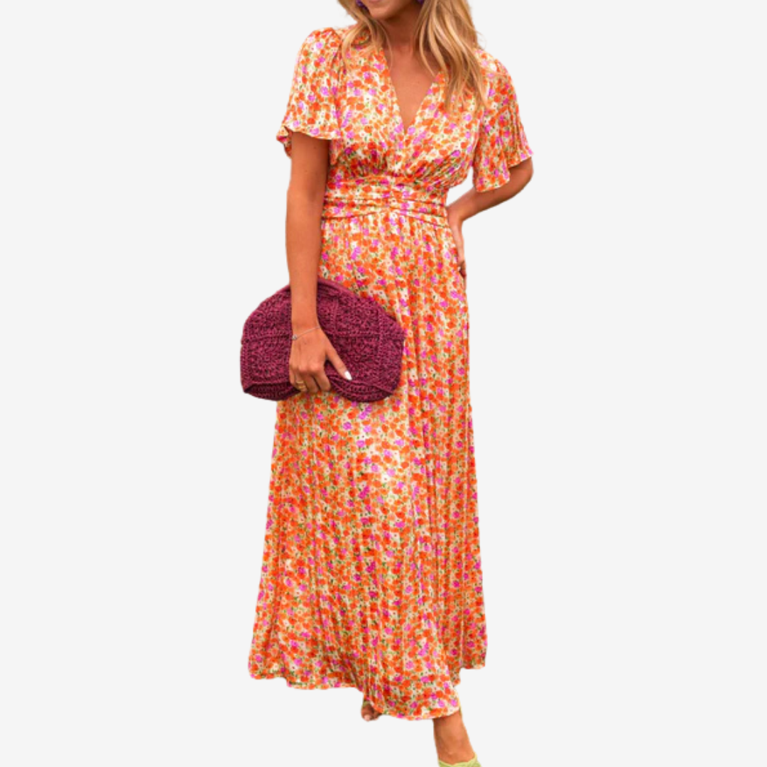 Lucie™ Sunset Bloom Dress