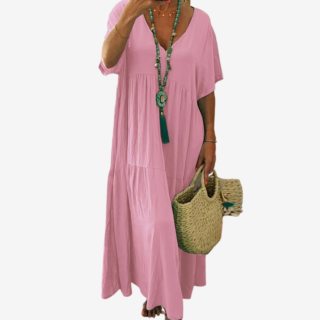 Marisol™ Neutral Layered Dress