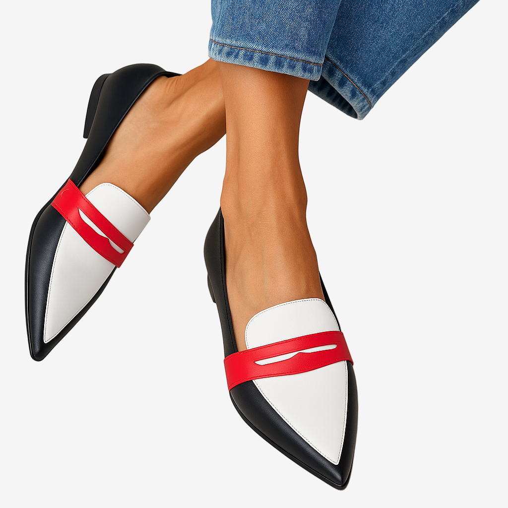 Valerie™ Two-Tone Moccasins