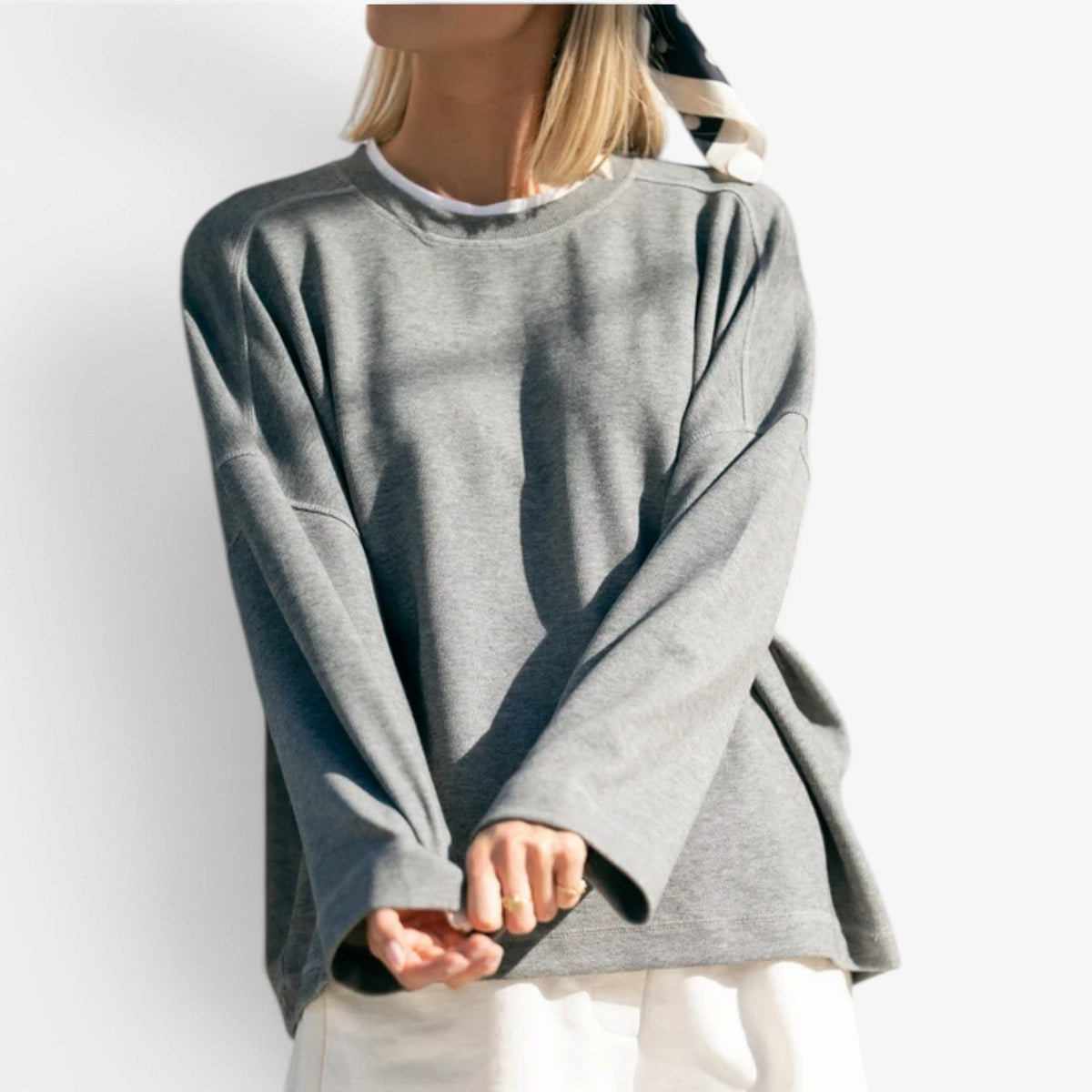 Severine™ Cropped Crewneck Sweatshirt