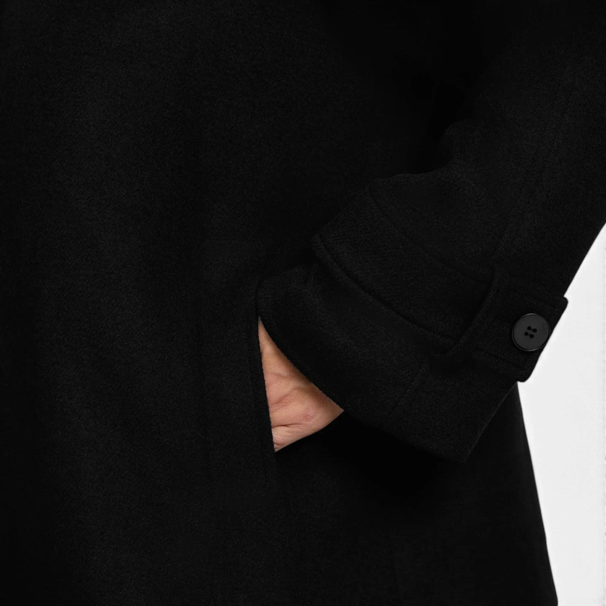 Aurelia™ Oversized Wool-Blend Cape Coat
