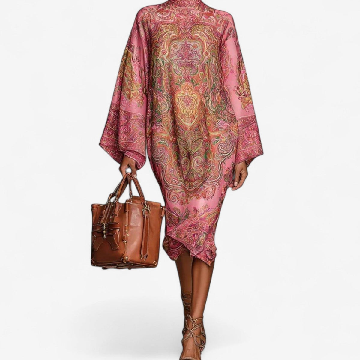 Baud™ Printed Caftan Dress