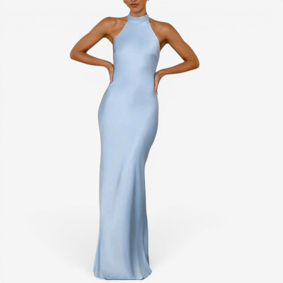 Vega™ Long Satin Dress