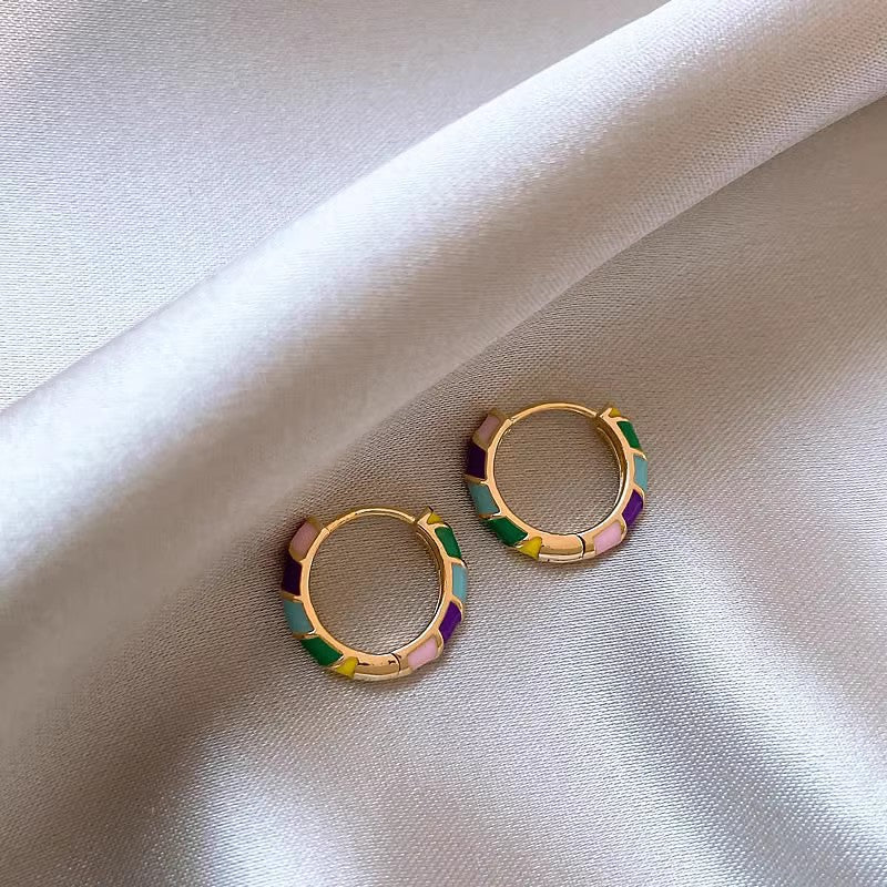 Emallie™ Golden Creole Earrings