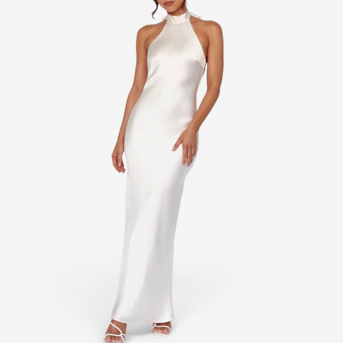 Vega™ Long Satin Dress
