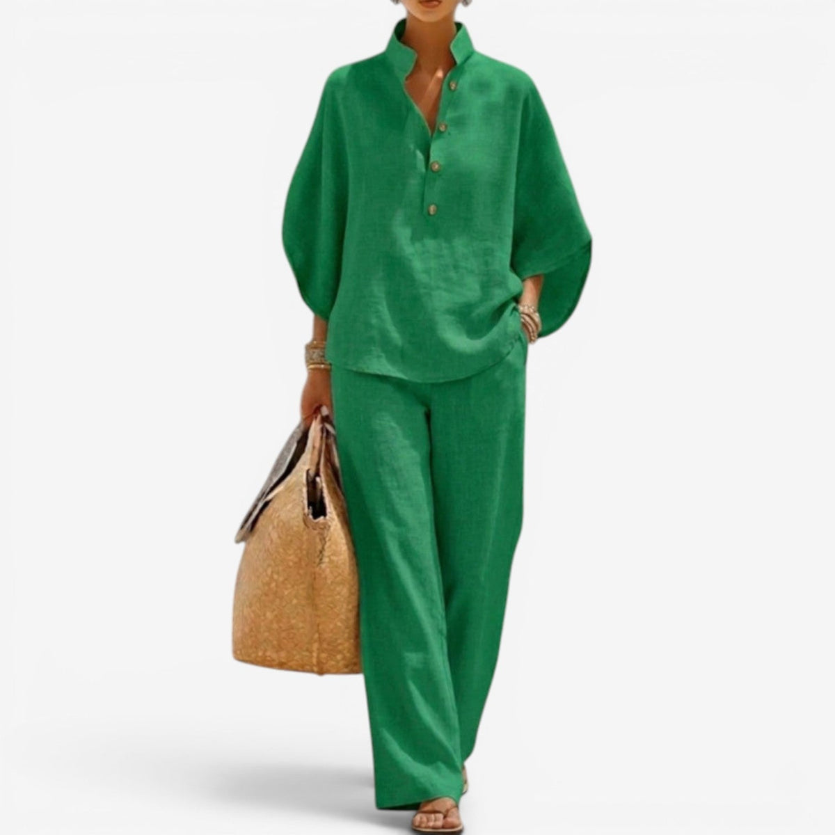 Alice™ Linen Two-Piece Set