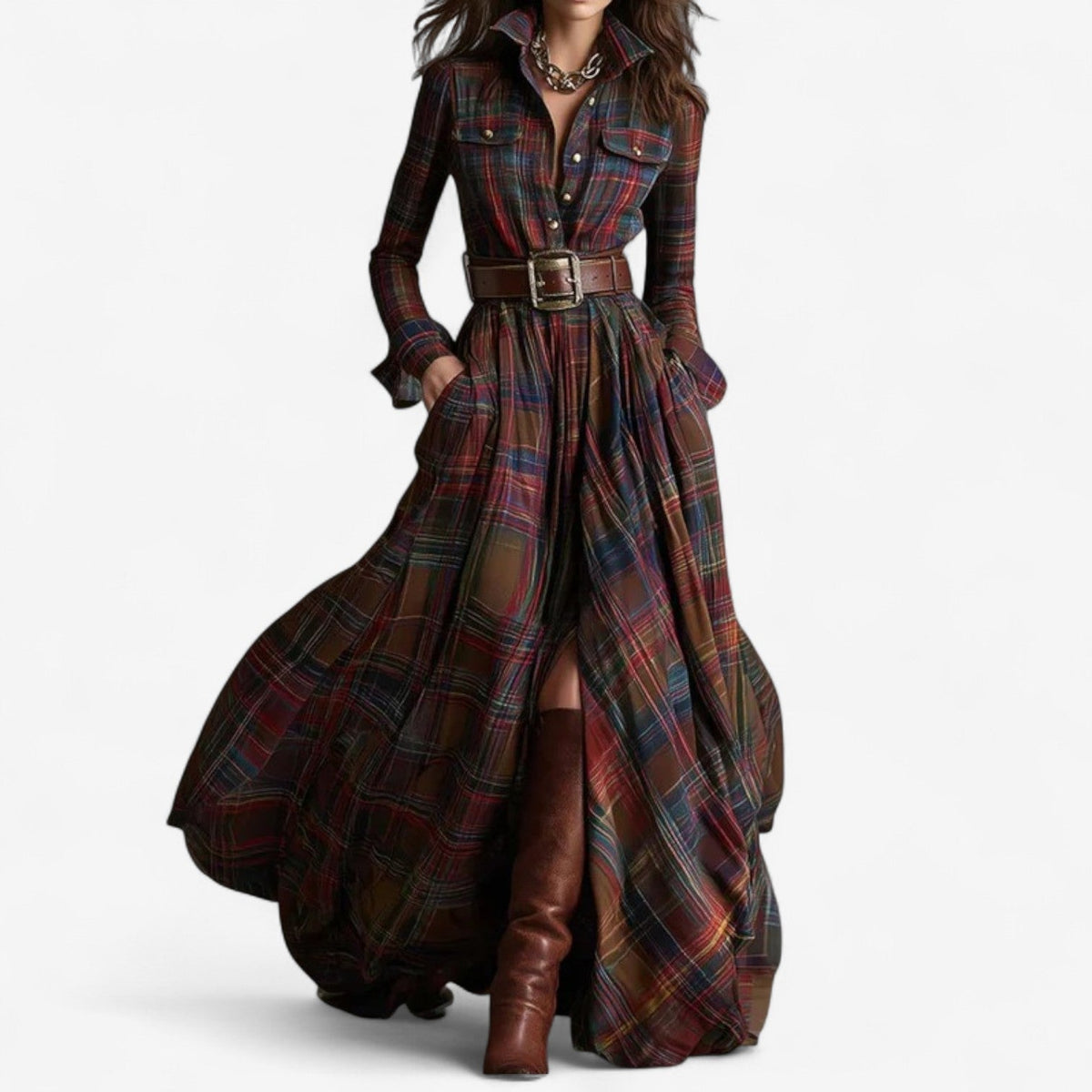 Barboteau™ Maxi in Timeless Checkered Pattern
