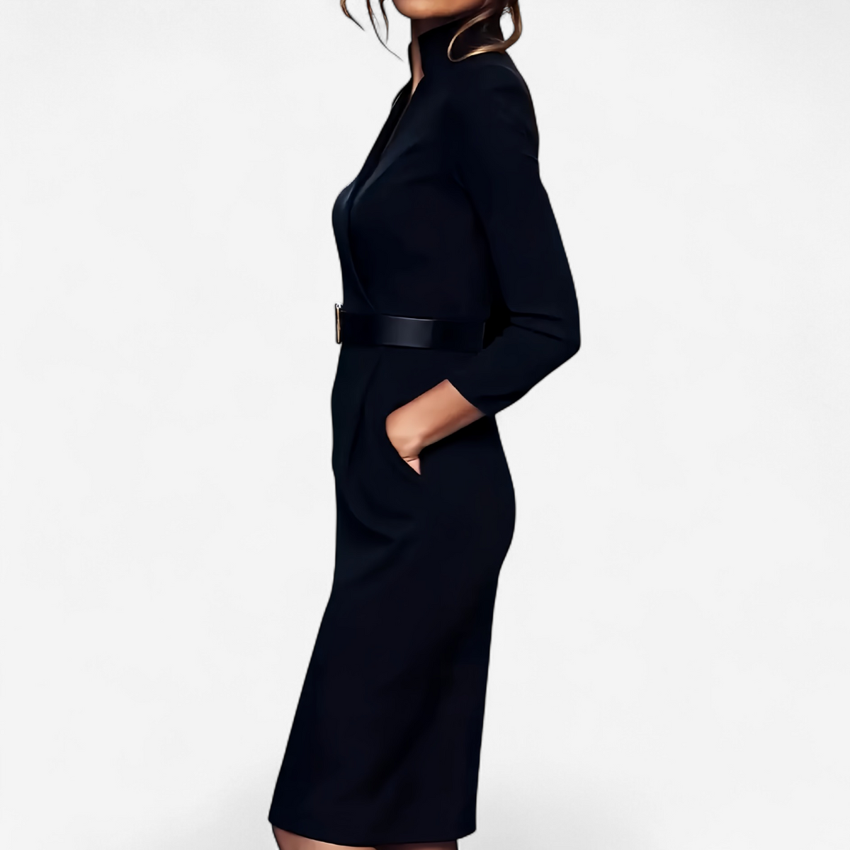 Madyx™ Elegant Belted Dress