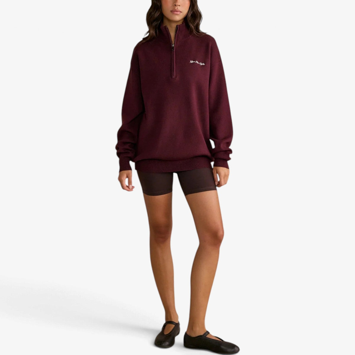 Augustin™ Ribbed Quarter-Zip Sweater
