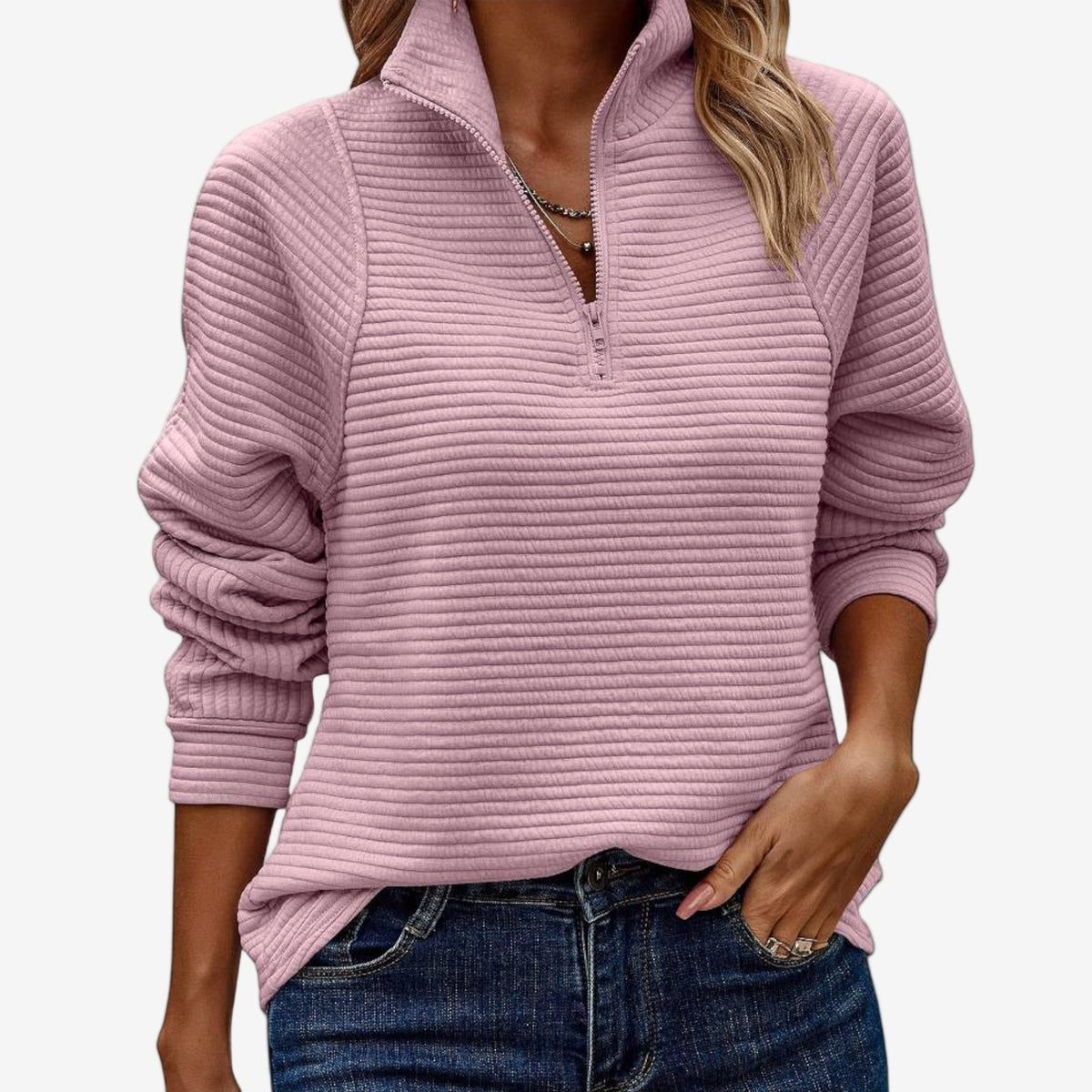 Vejara™ Zip-Up Sweater
