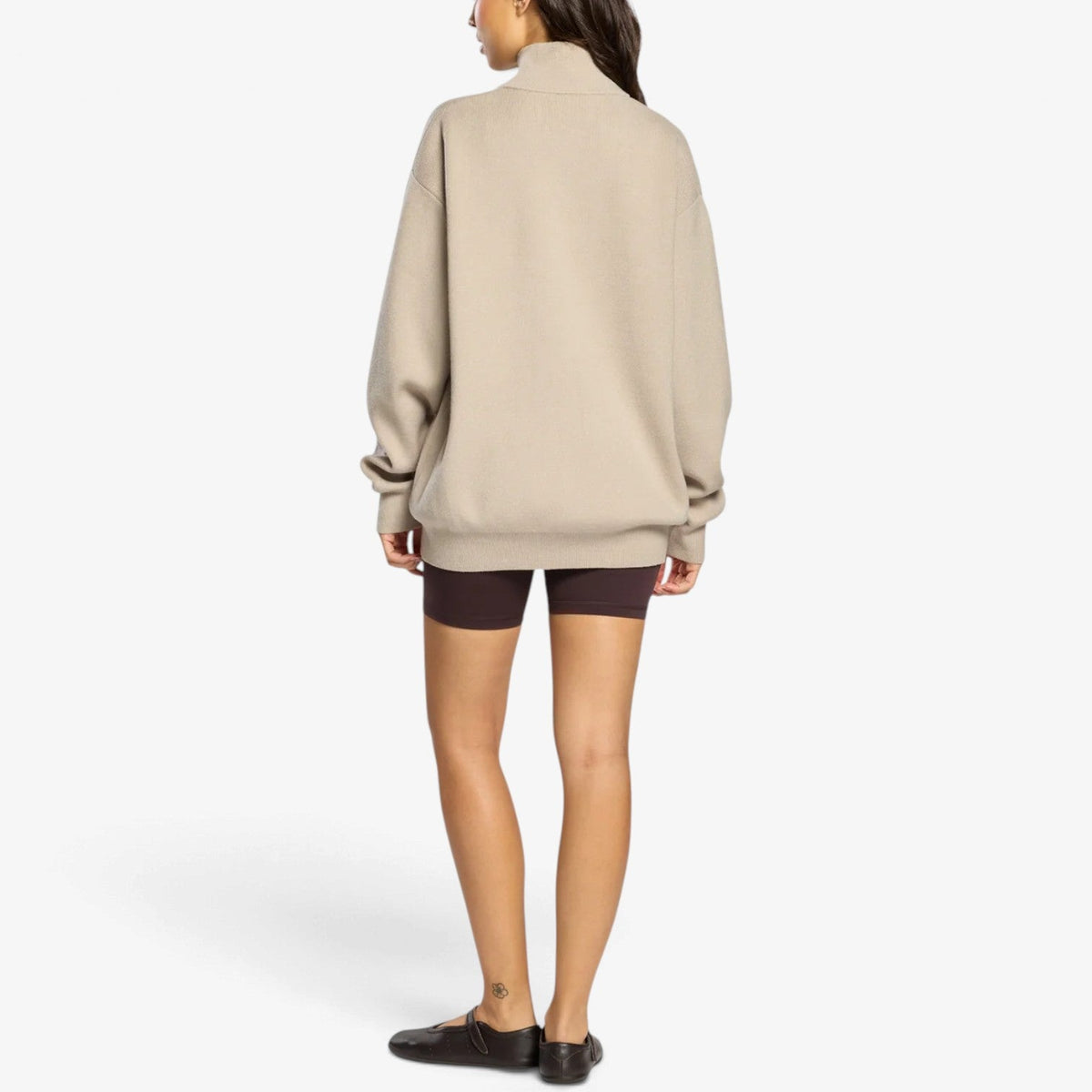 Augustin™ Ribbed Quarter-Zip Sweater