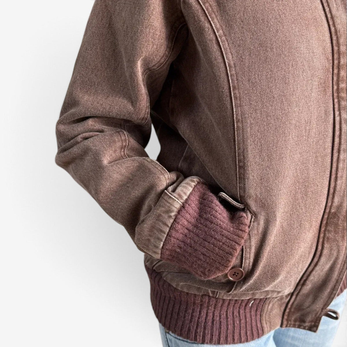 Isabelle™ Fur-Hooded Utility Jacket