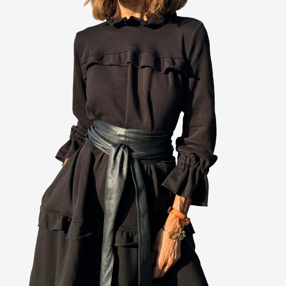 Lauren™ Ruffled Midi Dress