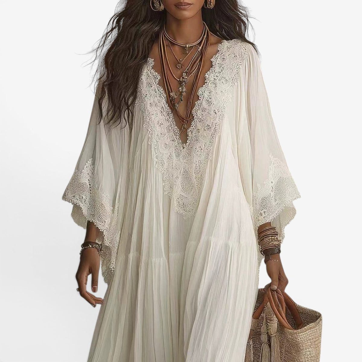 Ada™ Long Kaftan Dress