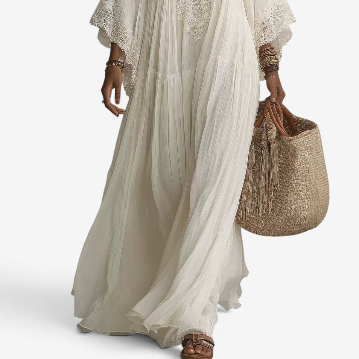 Ada™ Long Kaftan Dress