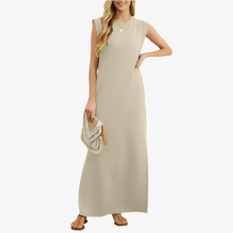 Isadora™ Elegant Straight-Cut Dress
