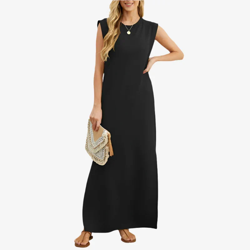 Isadora™ Elegant Straight-Cut Dress