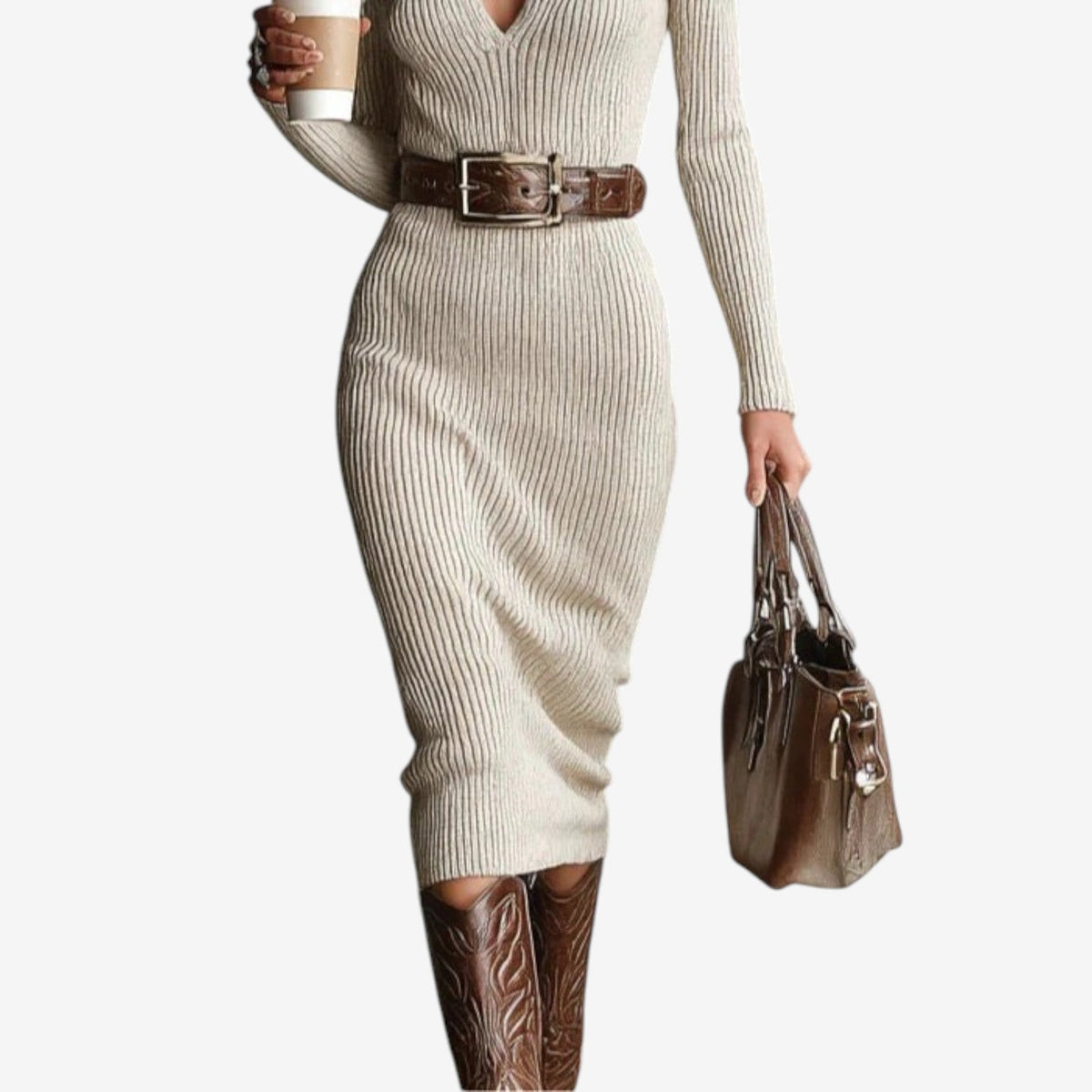 Piatti™ Ribbed Knit Dress