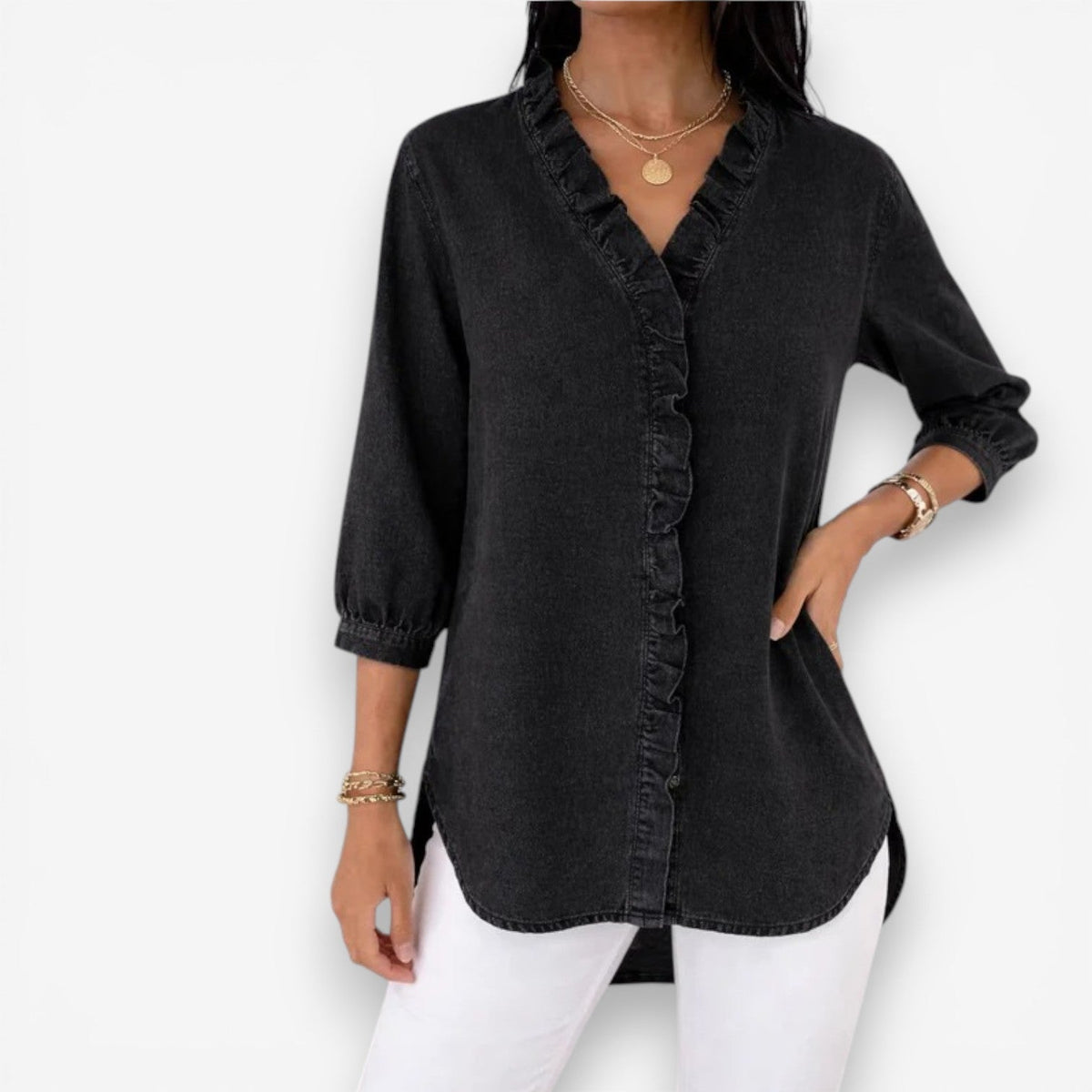 Carmina™ Long flowing shirt