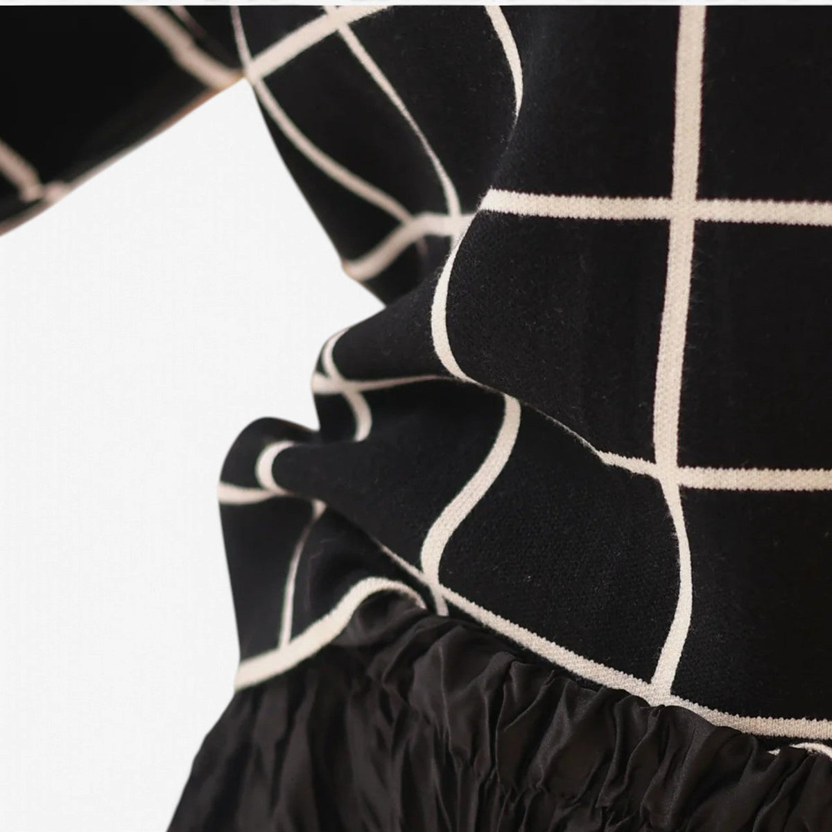 Margaux™ Geometric High-Neck Sweater