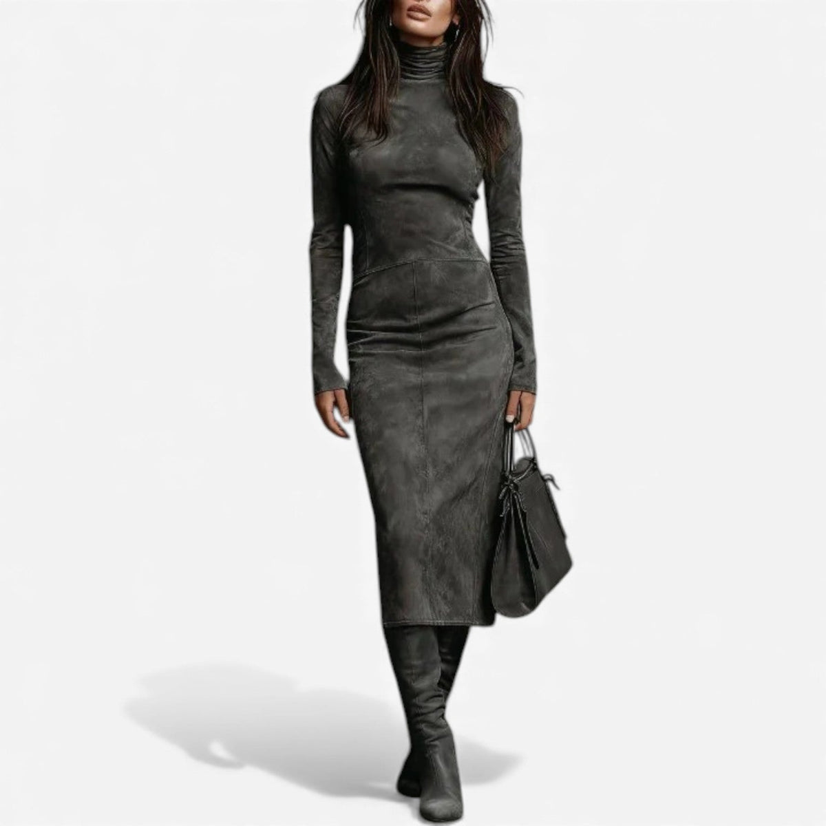Jolivet™ Suede Dress