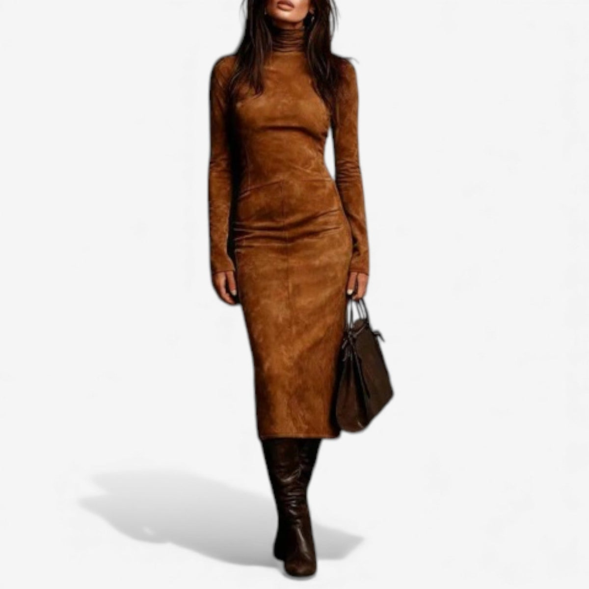 Jolivet™ Suede Dress