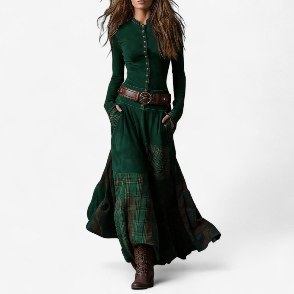 Garnier™ Suede Dress
