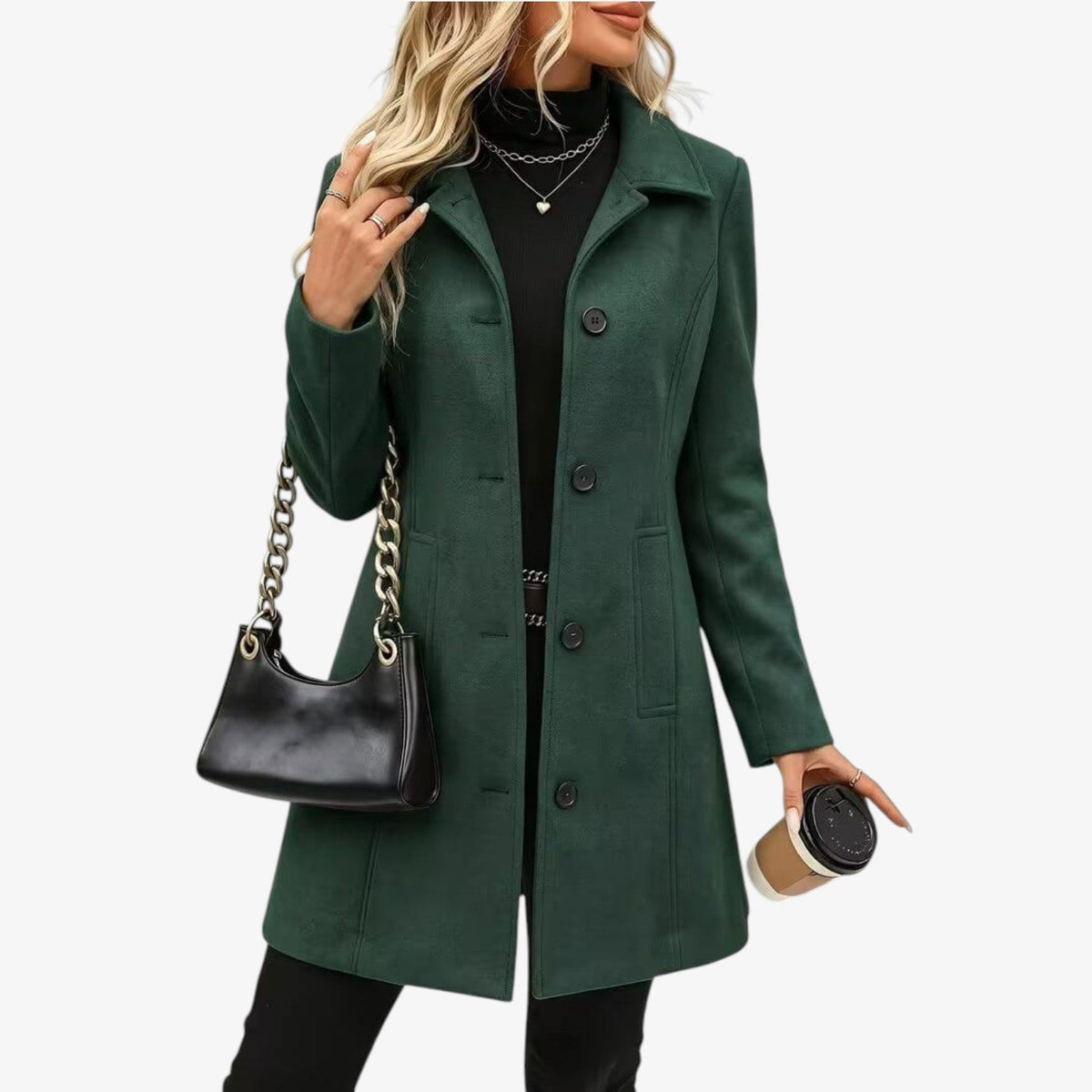Linnea™ Classic Notch-Collar Coat