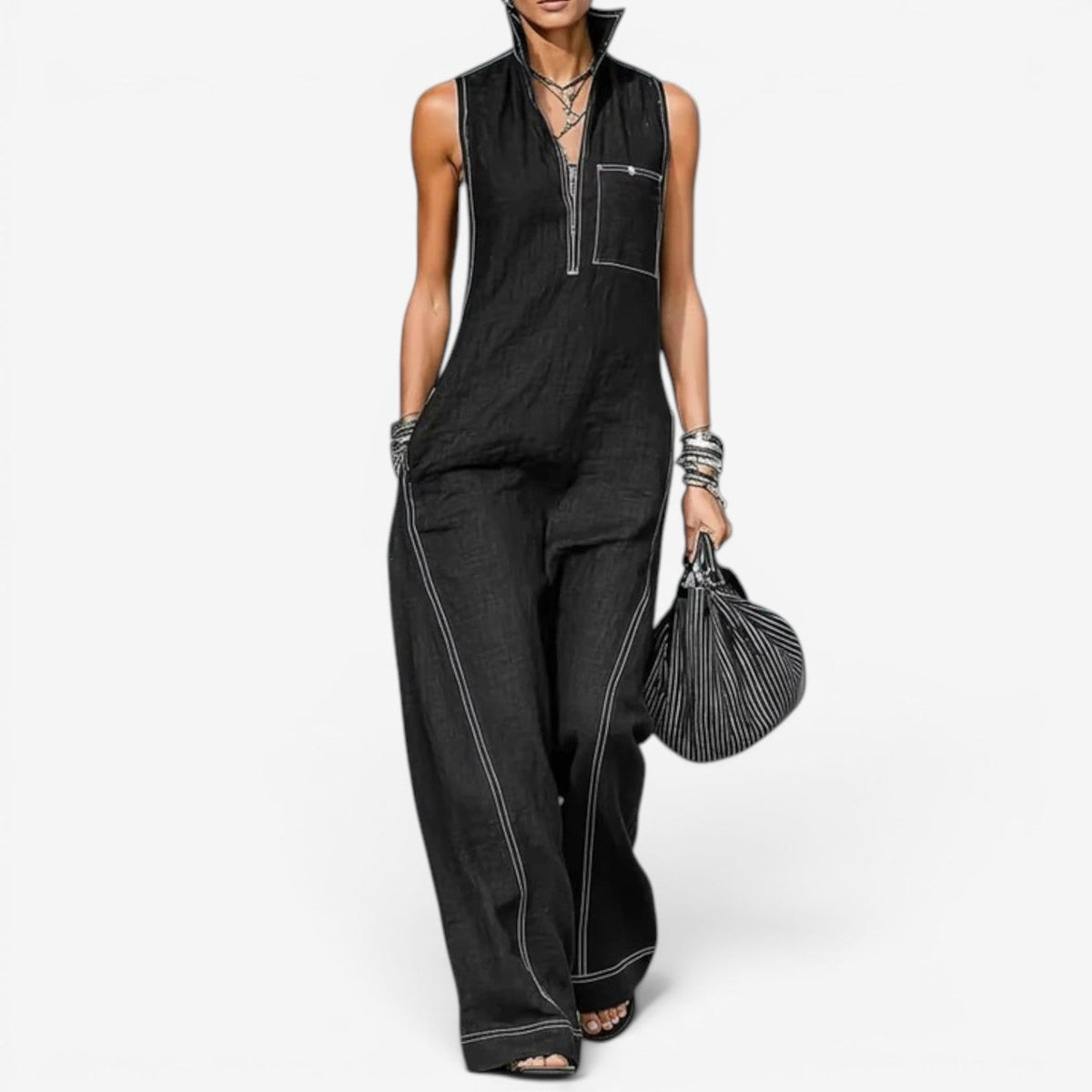 Tanya™ Sleeveless jumpsuit