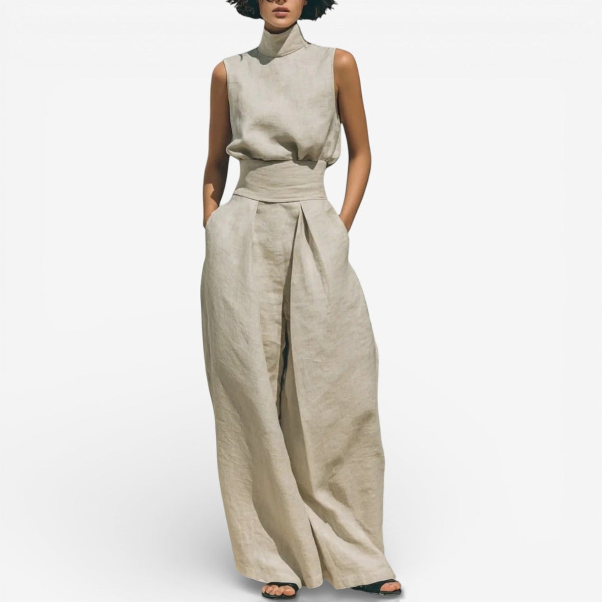 Nina™ Summer Set with Wide-Leg Pants