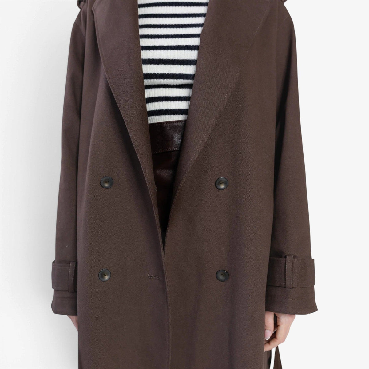 Coralie™ Structured Long Trench Coat